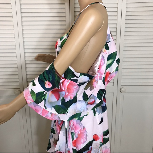 NWT CITY CHIC Garden Maxi Dress Pink Size 18 - Picture 12 of 16